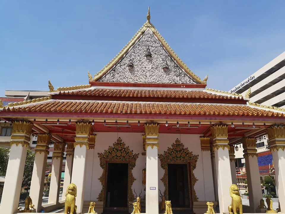 วิหารวัดด่านสำโรง อำเภอเมืองสมุทรปราการ จังหวัดสมุทรปราการ