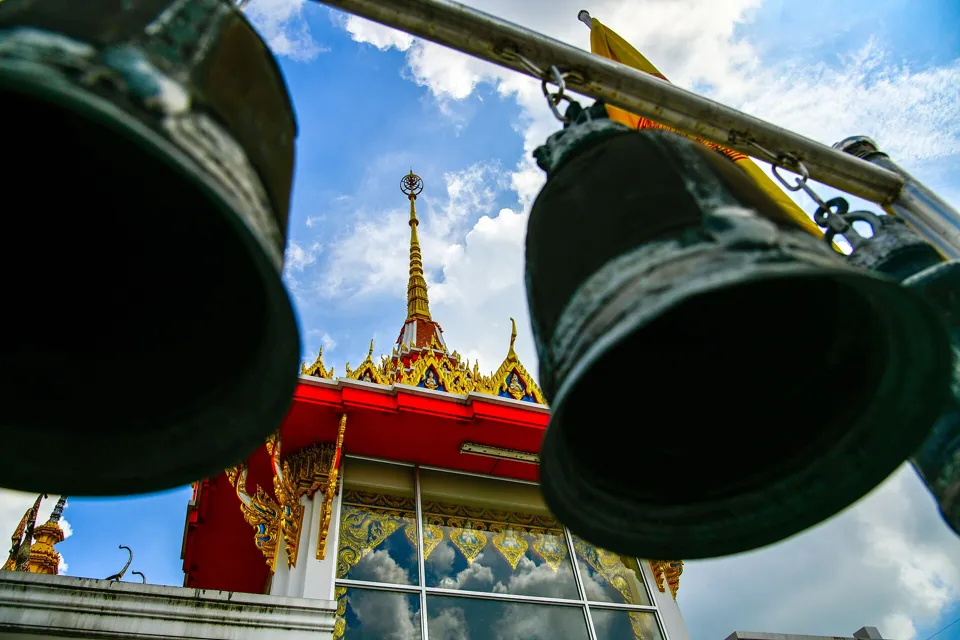 หอระฆังวัดเขียนเขต อำเภอธัญบุรี จังหวัดปทุมธานี