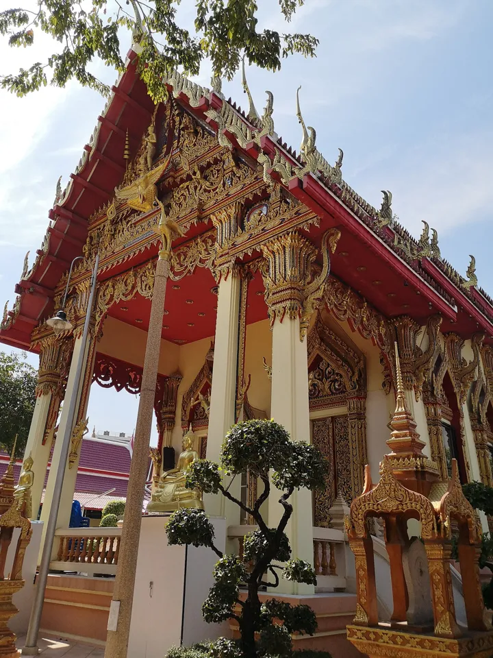 อุโบสถวัดพรหมวงศาราม เขตดินแดง กรุงเทพมหานคร